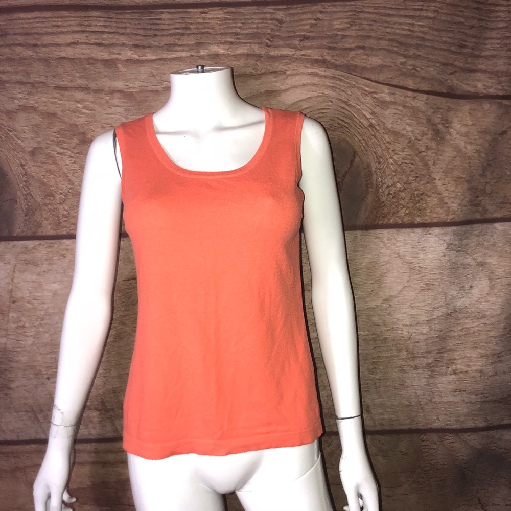 Chico’s Women’s Shirt Size 0 Sleeveless Orange